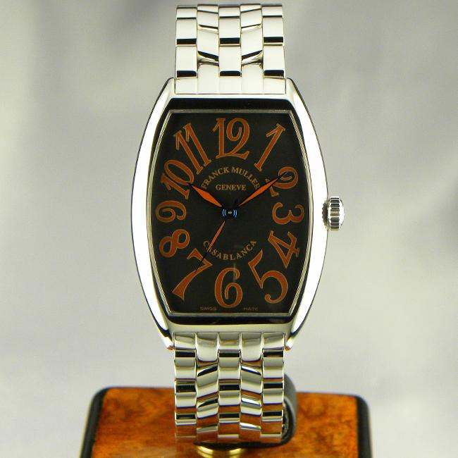 FRANCK MULLER フランクミュラー 時計 偽物 カサブランカ サハラ ブラック 6850CASA スーパーコピー