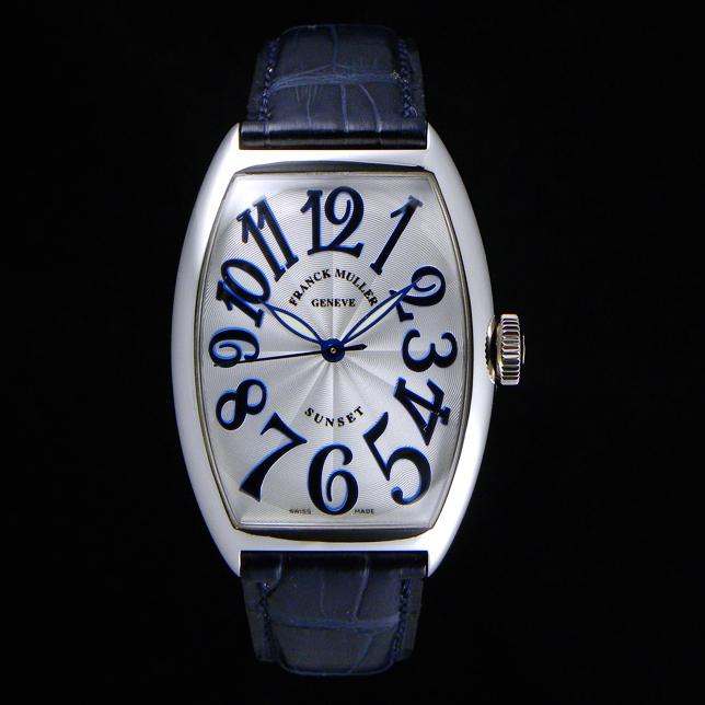 FRANCK MULLER フランクミュラー 時計 偽物 トノウカーベックス サンセット プラチナ 5850SCSUN スーパーコピー