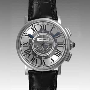 カルティエ時計ブランド 店舗 激安 ロトンド　ドゥ　カルティエ　セントラルクロノグラフ W1556051 スーパーコピー
