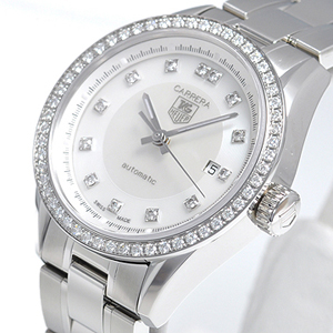 人気 タグ·ホイヤー腕時計偽物 カレラレディ オート ダイヤモンド WV2413.BA0793 スーパーコピー