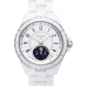 シャネル 腕時計コピー コピー３８ ファーズドゥリュヌ ホワイト新作 セラミック H3404
