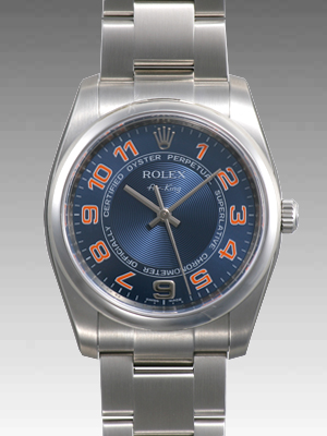 ロレックス(ROLEX) 時計 エアキング 114200 ブルー 自動巻き スーパーコピー