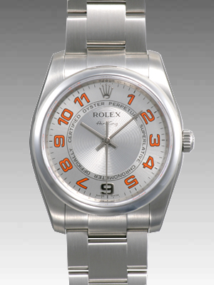 ロレックス(ROLEX) 時計 エアキング 114200 シルバー 34mm スーパーコピー