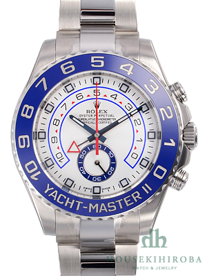 ロレックス（ROLEX）偽物通販 ヨットマスターII 116680 GMT時計コピー 新品