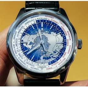 新品ジャガールクルトジオフィジック ユニバーサル タイム Q8108420 スーパーコピー 時計