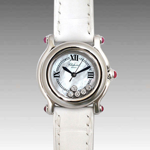 (CHOPARD)ショパール 時計 コピー ハッピースポーツ 時計 レディース 27/8245-3038