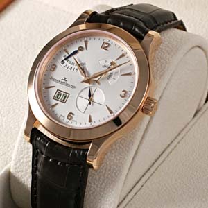 ジャガールクルト時計 マスターエイトデイズ ピンクゴールド Q1602420コピー時計