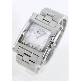 ショパール 腕時計コピー ハッピースポーツ ダイヤモンド ホワイト メンズ 28/8467
