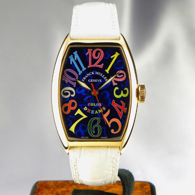腕時計 コピー FRANCK MULLER フランクミュラー トノウカーベックス カラードリームス 5850COLDREAMS