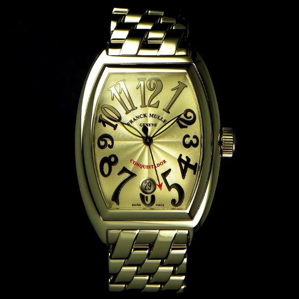 FRANCK MULLER フランクミュラー 時計 偽物 征服者「第3の典型的な白いダイヤル 8002SC スーパーコピー