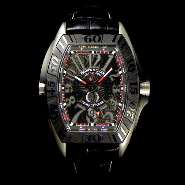 FRANCK MULLER フランクミュラー 時計 偽物 コンキスタドールグランプリ チタン 8900SCJ スーパーコピー