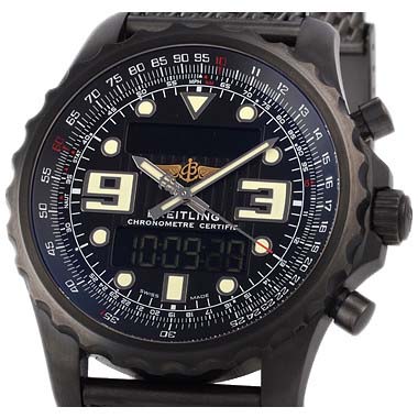 ブライトリング クロノスペース 偽物 ブラックスチール A785B26ACB スーパーコピー 時計