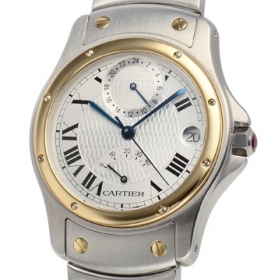 カルティエ腕時計 コピーCARTIER サントスラウンドＧＭＴ 416591001