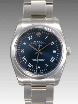 ロレックス(ROLEX) 時計 エアキング 114200 ブルー 機械 スーパーコピー