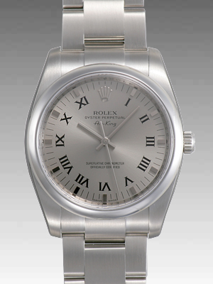ロレックス(ROLEX) 時計 エアキング 114200 自動巻きグレー スーパーコピー