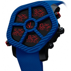 ジェイコブ ゴースト JC-GST-CBNBL カーボンカラーブルー メンズ腕時計 スーパーコピー