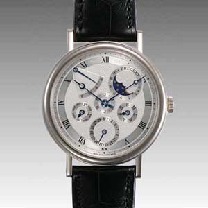 ブレゲ 時計人気 Breguet 腕時計 パーペチュアルカレンダー パワーリザーブ 5327BB/1E/9V6 スーパーコピー