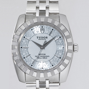 チュードル Tudor腕時計コピー クラシック デイト 5列ブレス アイスブルー 21010